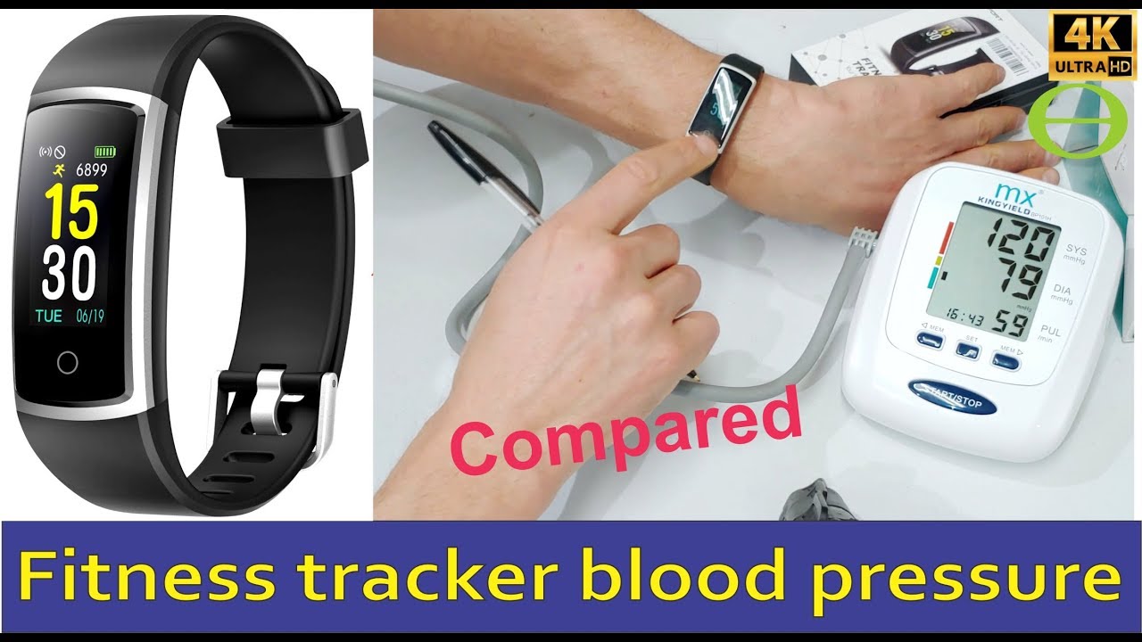 Fitfort Fitness Tracker With Blood Pressure Hr Monitor Wearable