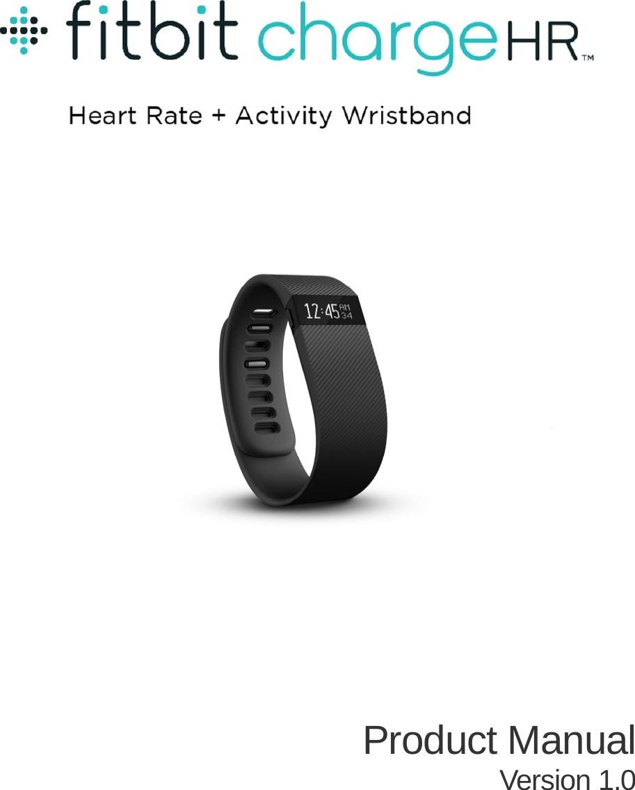Fitbit Fitness Tracker Manual Wearable Fitness Trackers