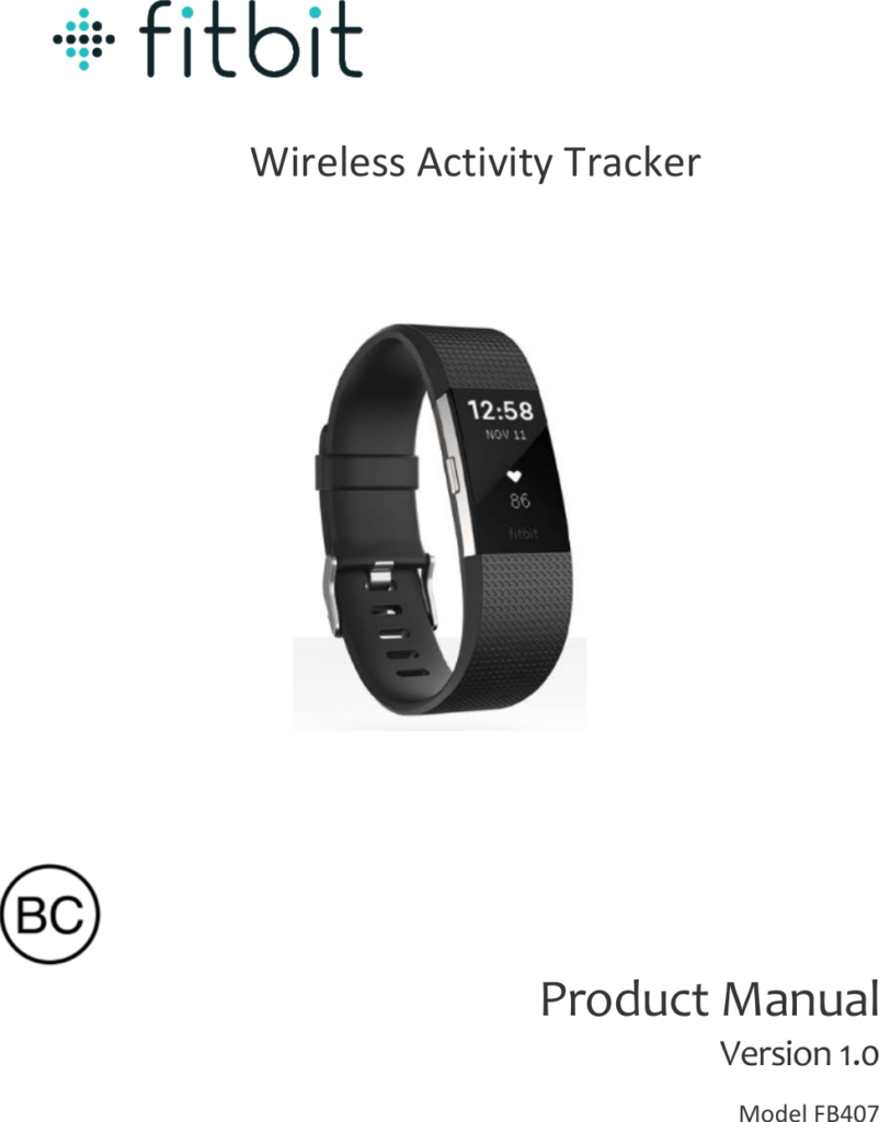 Tracker Fitness Watch Manual