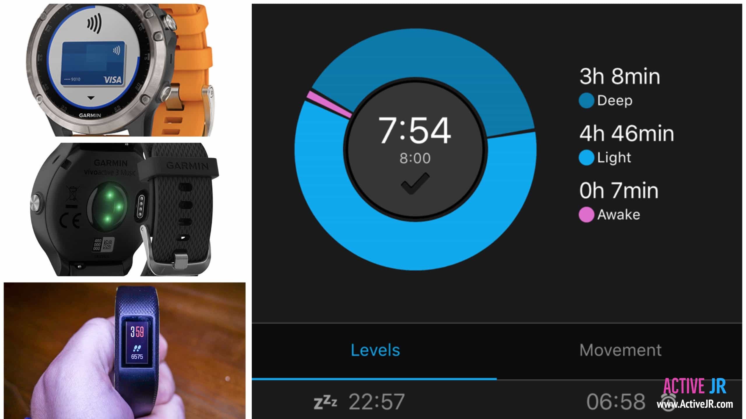 garmin watch that tracks sleep