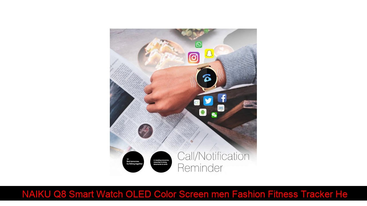 How To Turn On A Ginozo Fitness Tracker Hr Wearable Fitness Trackers