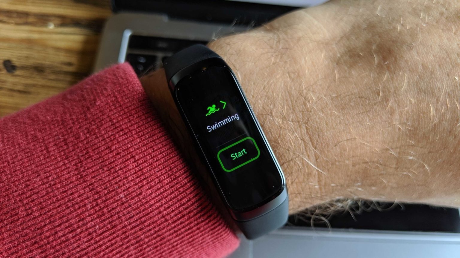 samsung swim tracker