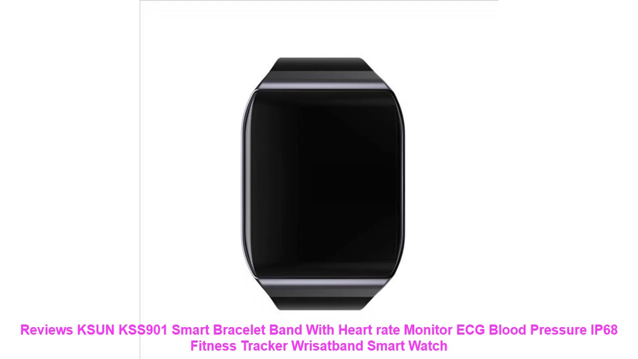 Smart Bracelet Band With Heart Rate Monitor Ecg Blood Pressure Ip68