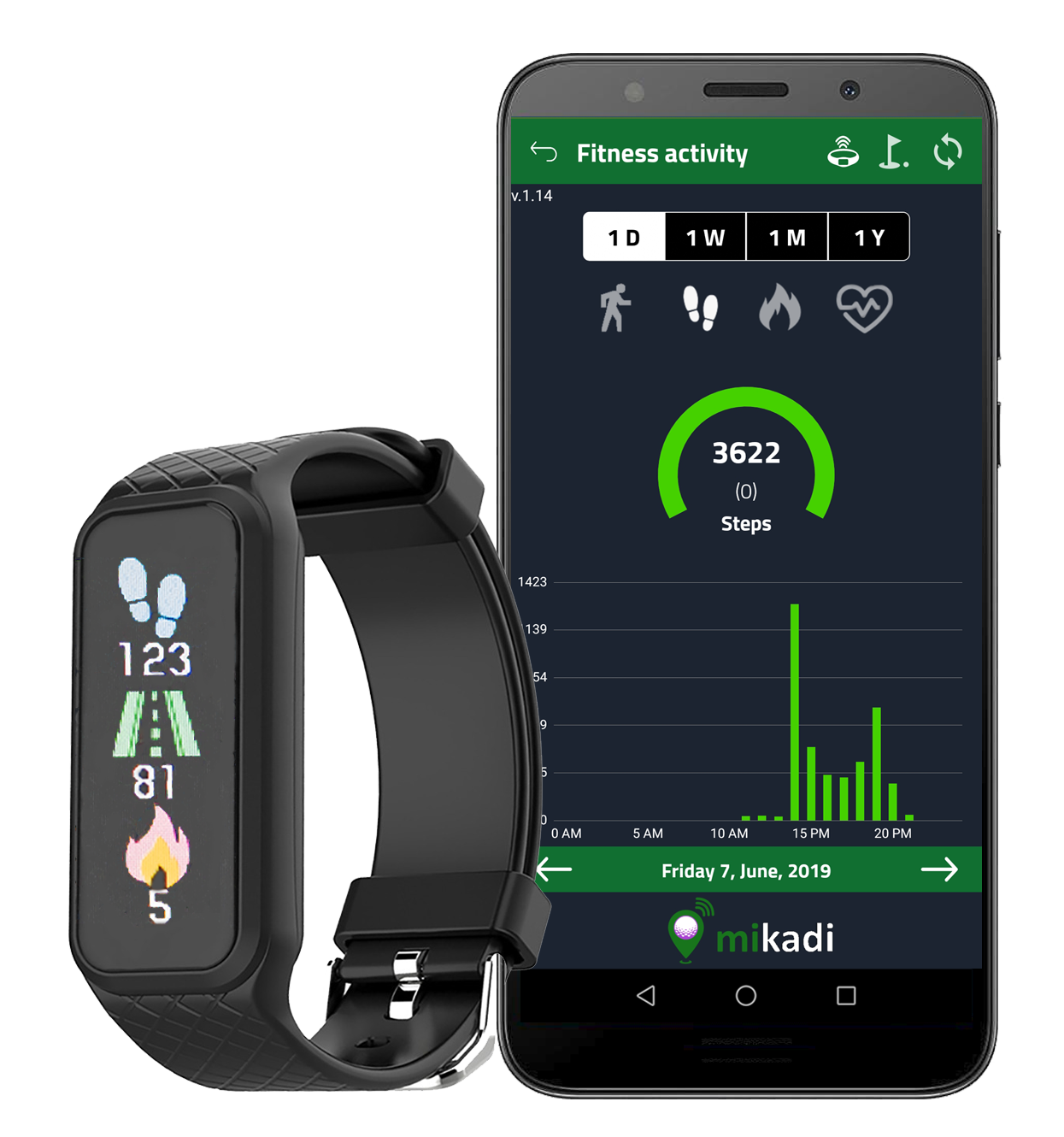 Fitness Tracker Golf Wearable Fitness Trackers