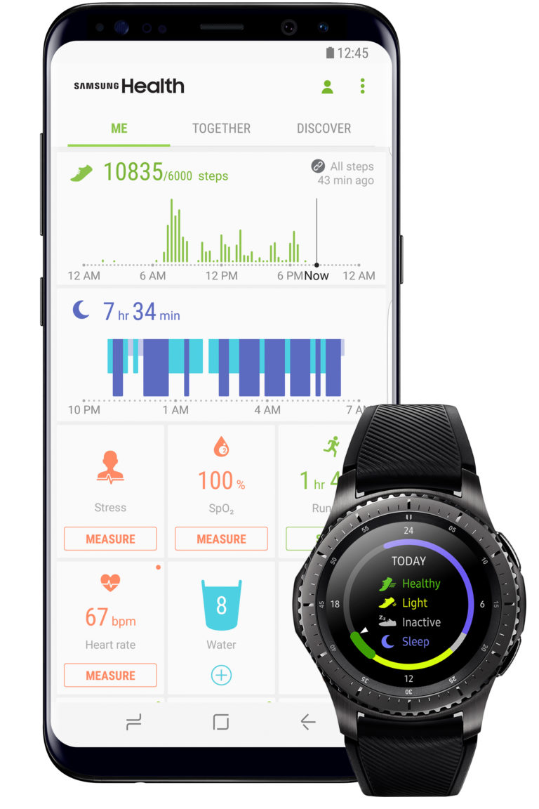 Fitness Tracker Samsung Health Wearable Fitness Trackers