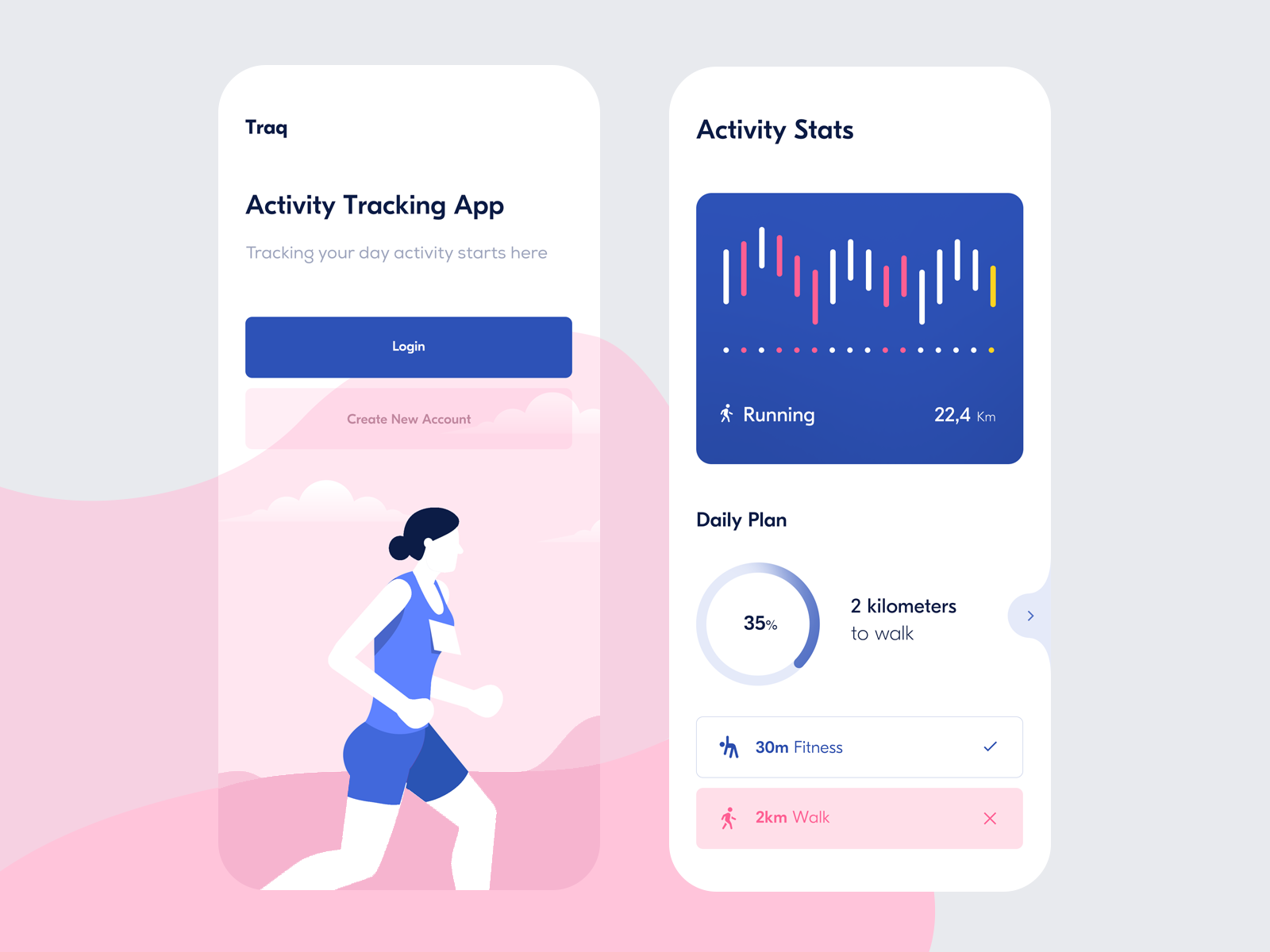 damusy fitness tracker app