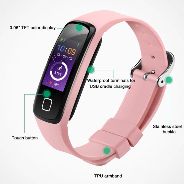 agptek fitness tracker watch