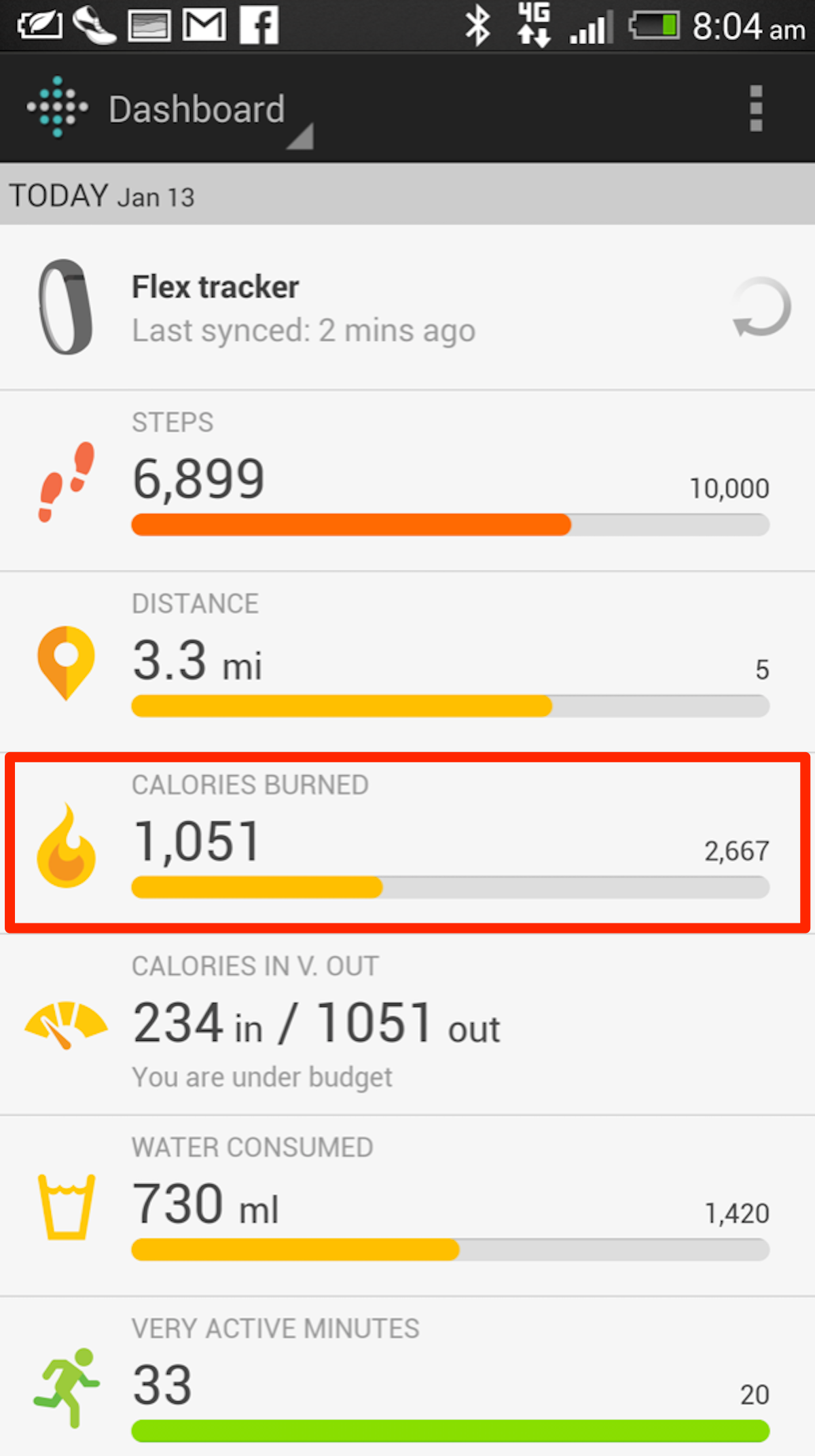 Calculate Calorie Goal