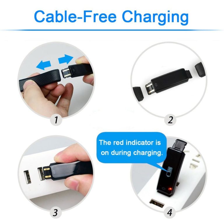 How To Charge Letsfit Fitness Tracker Wearable Fitness Trackers