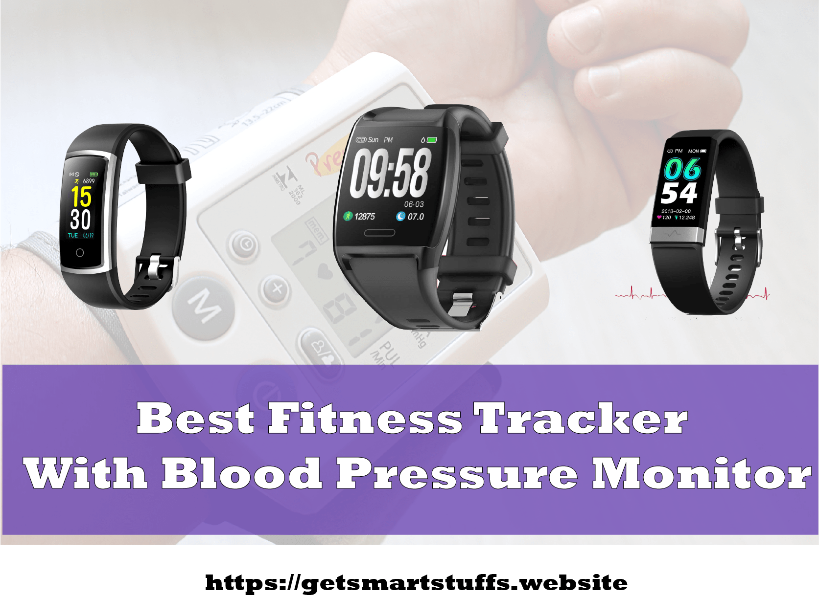 fitness tracker heart rate blood pressure