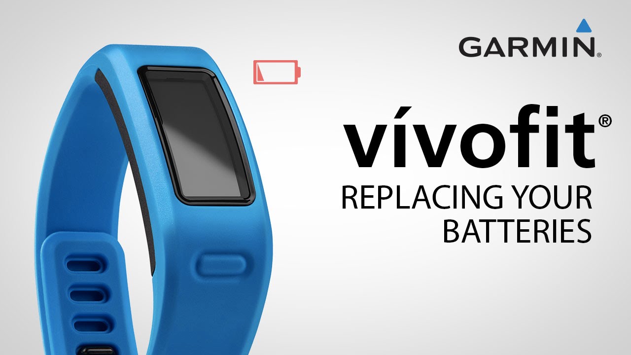 what size battery for garmin vivofit jr