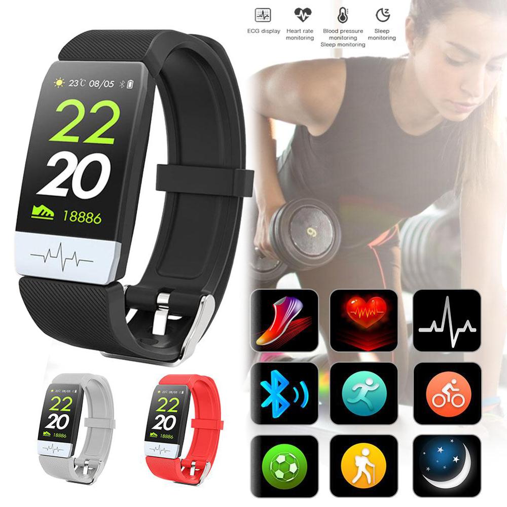 Fitness Tracker Ecg+ppg Heart Rate Monitor Wearable Fitness Trackers