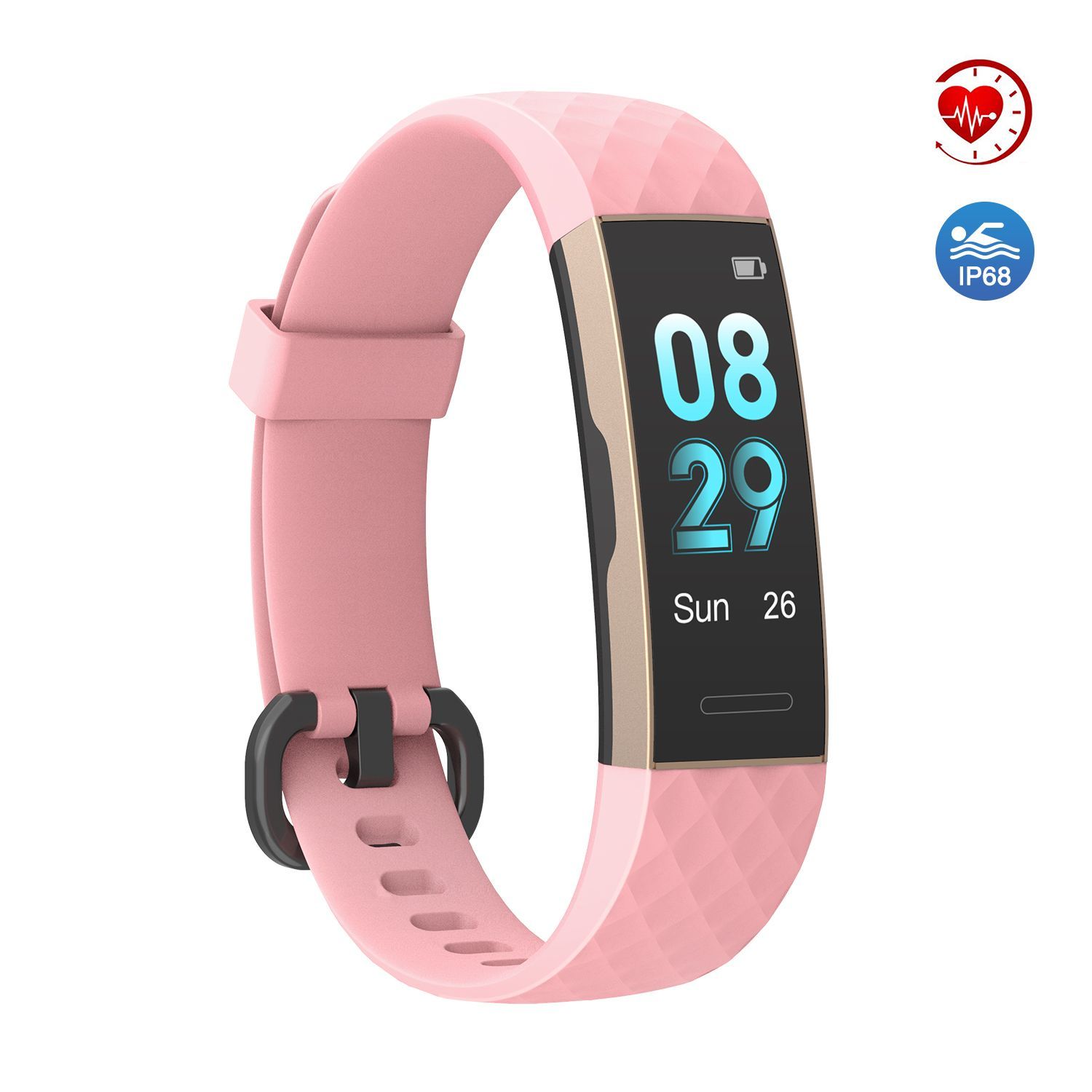 Morefit Fitness Tracker Dim Display Wearable Fitness Trackers