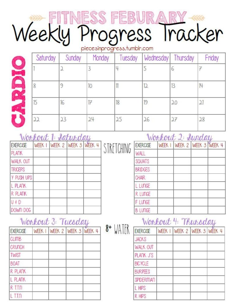 Progress Tracker For Fitness Wearable Fitness Trackers