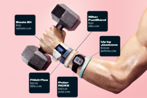 slim fitness tracker bracelet