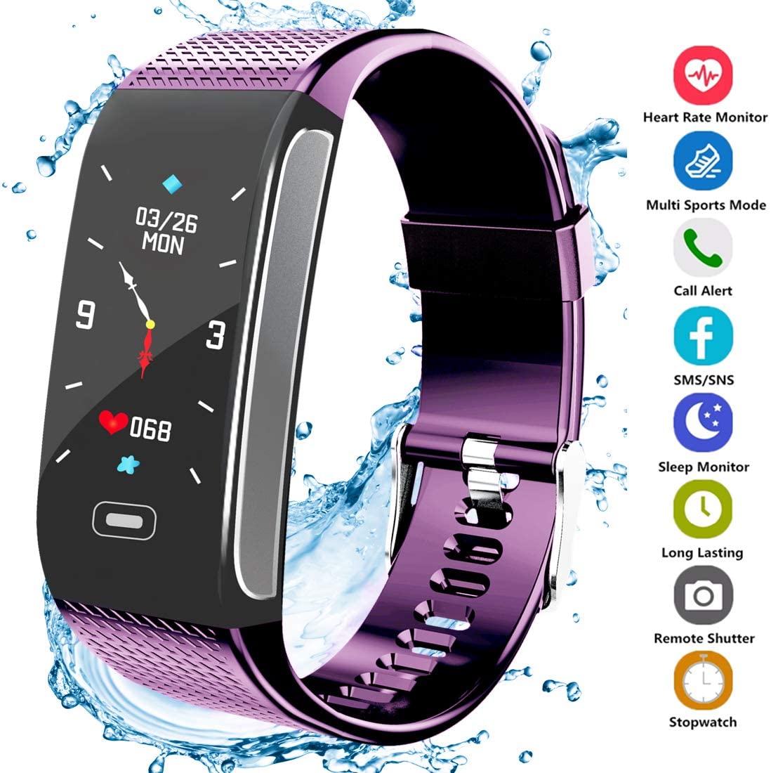 Fitness Tracker Sleep Heart Rate Wearable Fitness Trackers