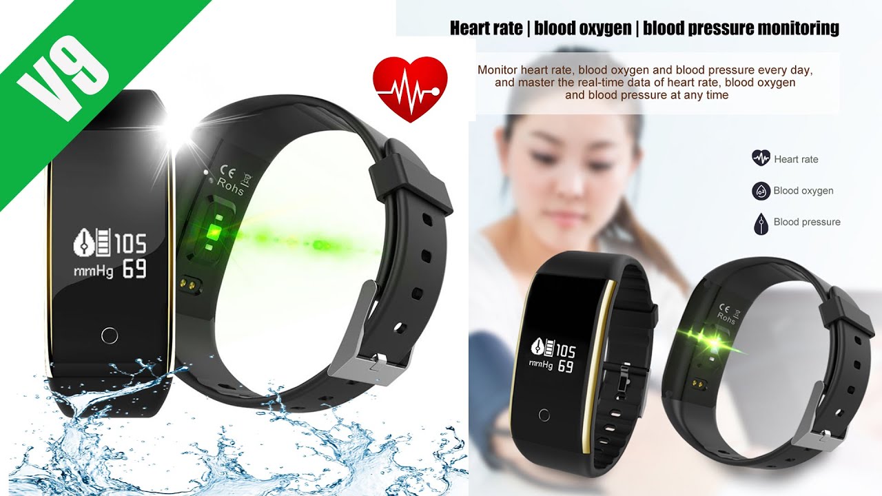 Fitness Tracker Watch With Blood Pressure And Heart Rate Monitor