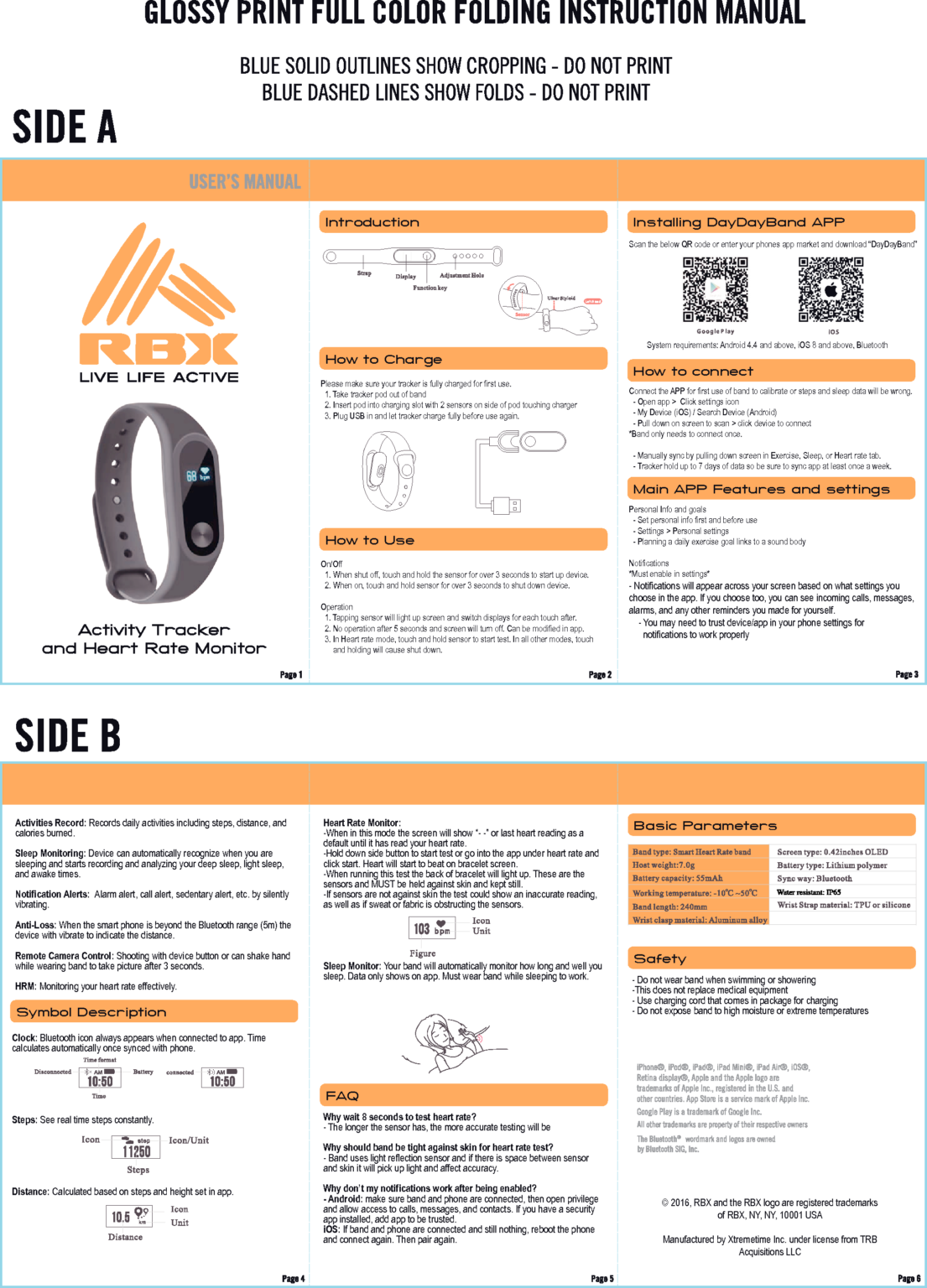 Tracker Rbx Manual Fitness