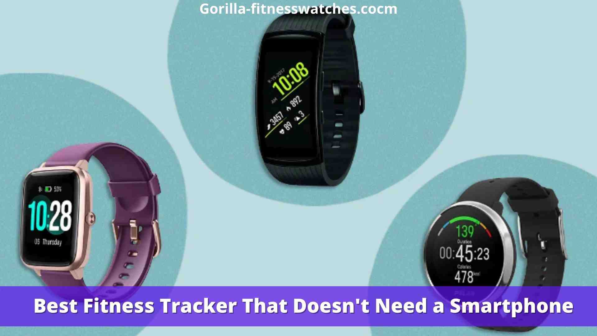 Are there any fitness trackers that don’t require apps? Wearable