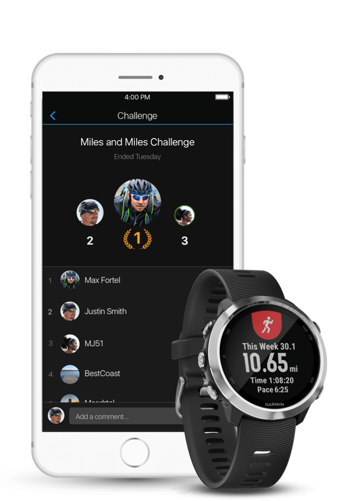 garmin connect live track