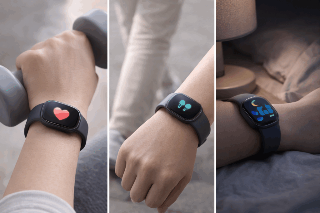 Fitness tracker in daily use